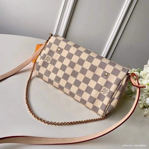 Official oldcobbler Louis Favorite Vuitton PM 0727